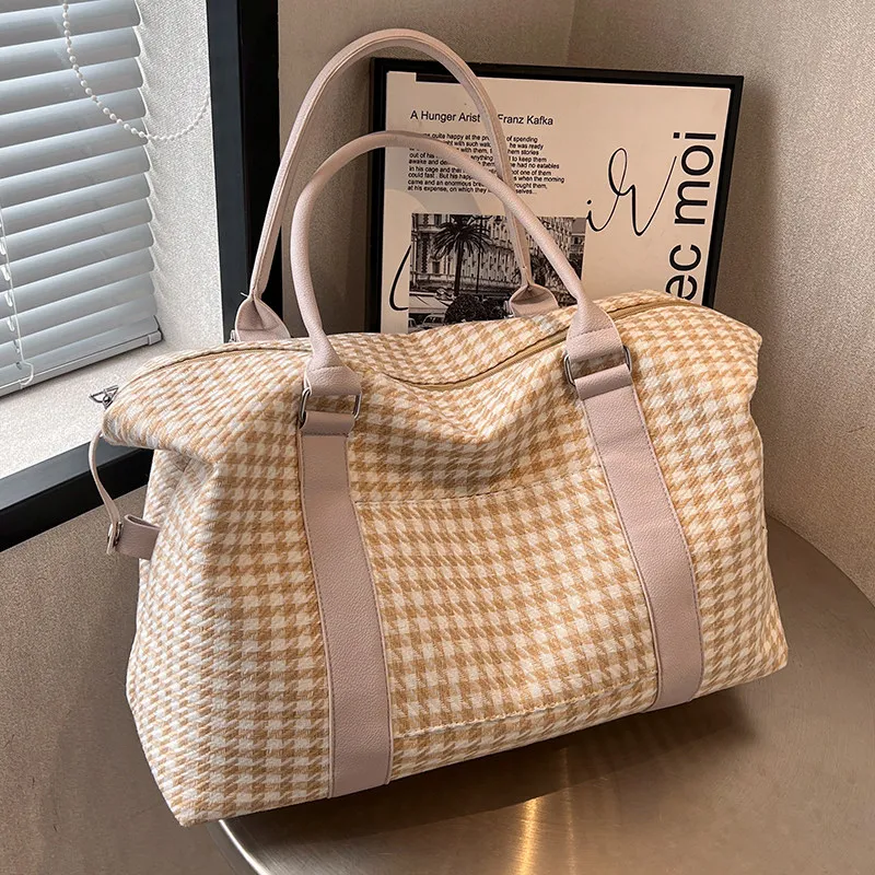 Travel Duffle Bag Gym Bag for Women Checked Weekender Overnight Duffel Bag Tote Bag
Travel Duffle Bag Gym Bag for Women Checked Weekender Overnight Duffel Bag Tote Bag