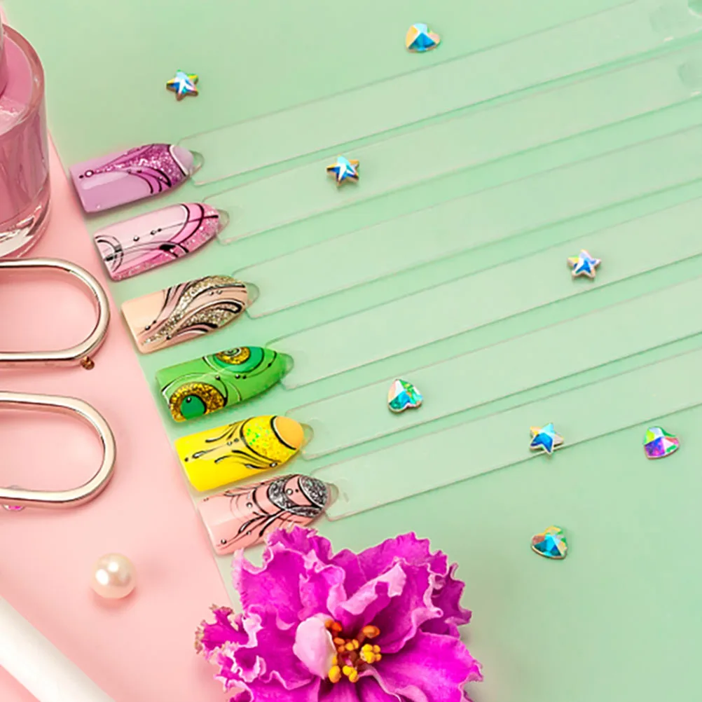 150Pcs Nail Color Cards Fan-Shaped Practice Display Board Professional Salon Nail Polish Palette Manicure Color Comparison Tool
150Pcs Nail Color Cards Fan-Shaped Practice Display Board Professional Salon Nail Polish Palette Manicure Color Comparison Tool