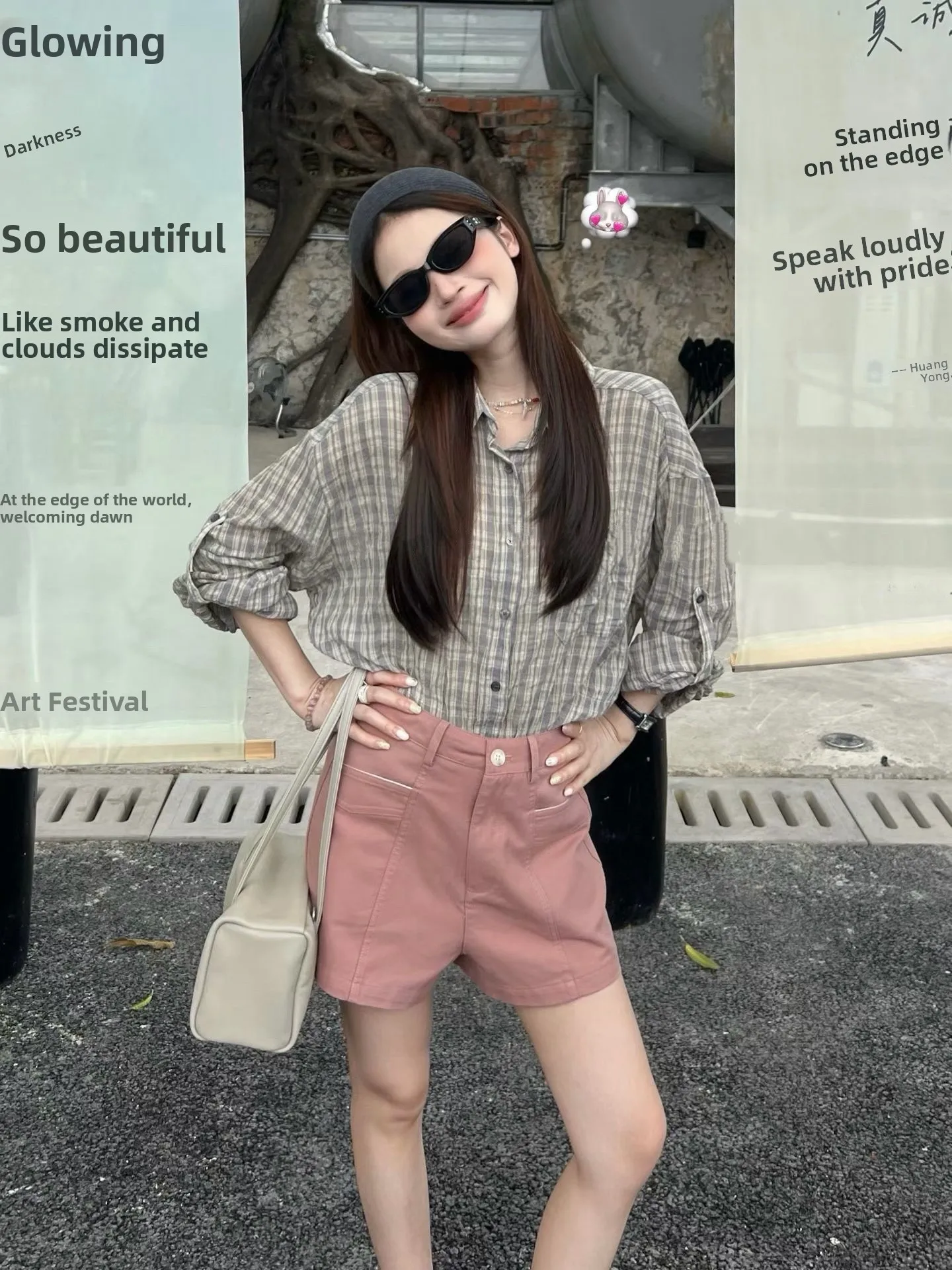 Summer Slim Fit Plaid Shirt And High Waist Straight Leg Pants Women's Fashion Set Short Sleeve Long Pants Collar Commute...
Summer Slim Fit Plaid Shirt And High Waist Straight Leg Pants Women's Fashion Set Short Sleeve Long Pants Collar Commute...