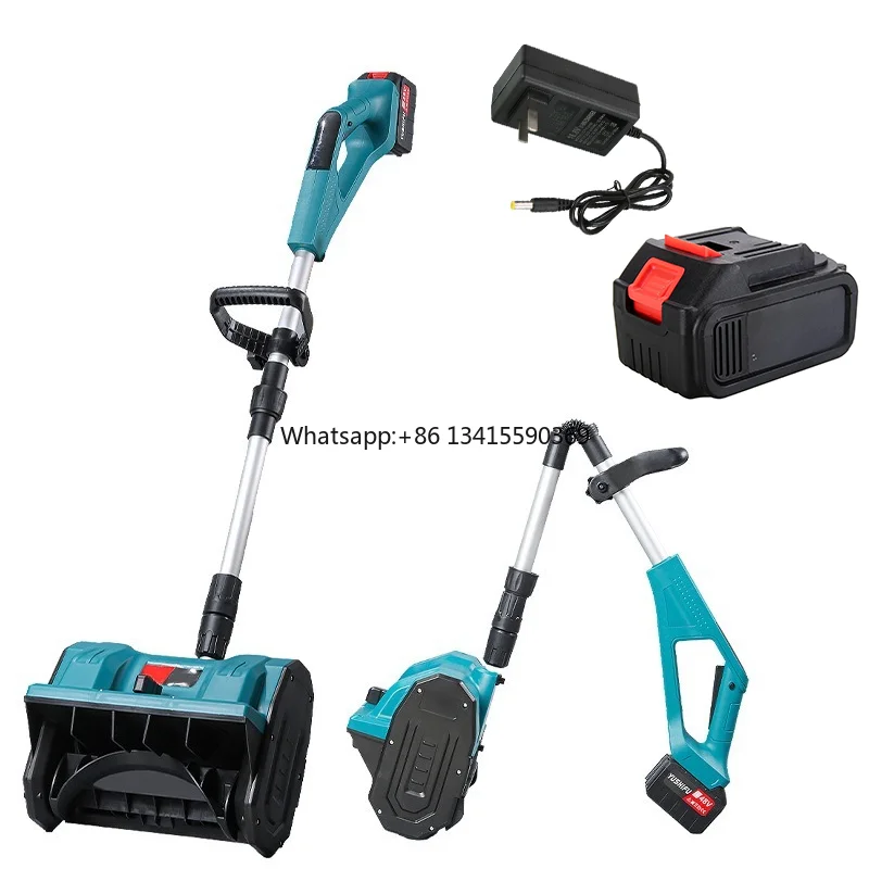 in Stock 21V Multifunctional Lithium Rechargeable Snowplow Machine Electric Cordless Snow Blower Thrower
in Stock 21V Multifunctional Lithium Rechargeable Snowplow Machine Electric Cordless Snow Blower Thrower