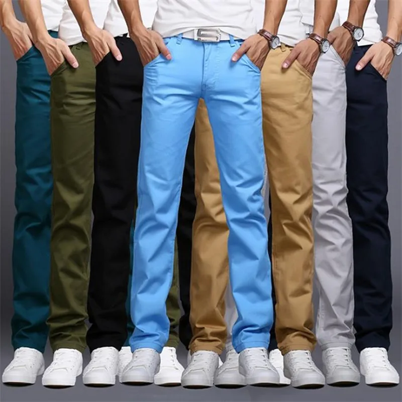 Slim Fit Khaki Casual Pants Men Straight Trousers Long Pants mid Waist Button Decorated Youth Vitali Sle All Season Wear
Slim Fit Khaki Casual Pants Men Straight Trousers Long Pants mid Waist Button Decorated Youth Vitali Sle All Season Wear