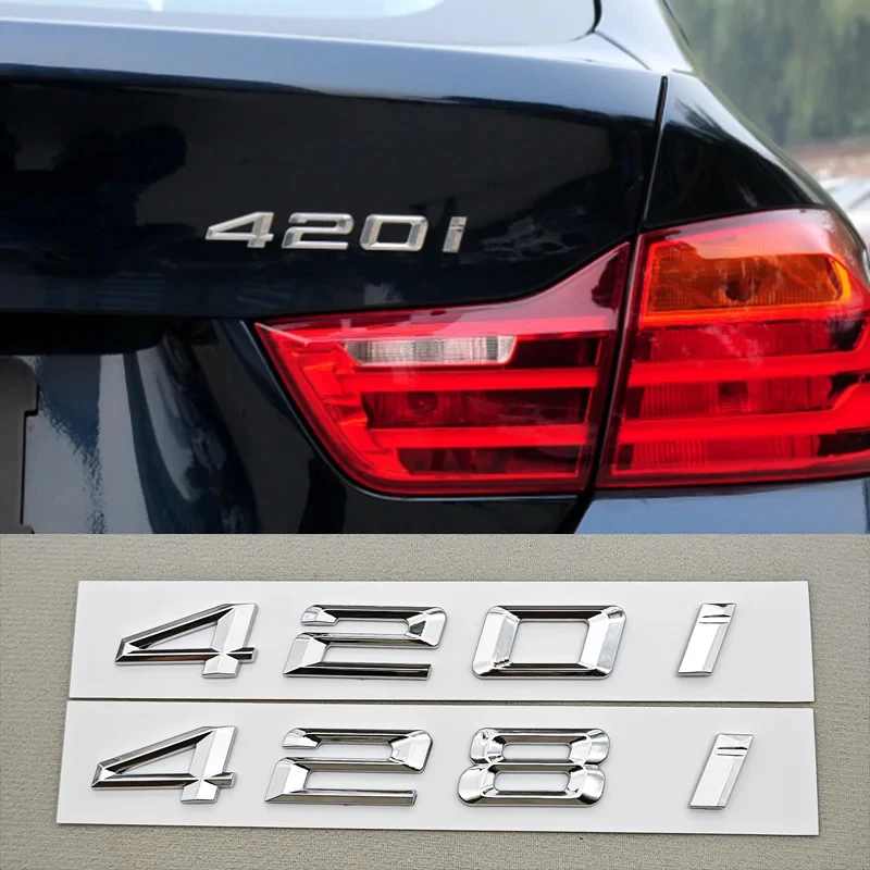 3D Car Letters Logo 428i 420i Badge Rear Trunk Badge Emblem Decals For BMW 4 Series 420i 428i F32 Tail Marking Accessories
3D Car Letters Logo 428i 420i Badge Rear Trunk Badge Emblem Decals For BMW 4 Series 420i 428i F32 Tail Marking Accessories