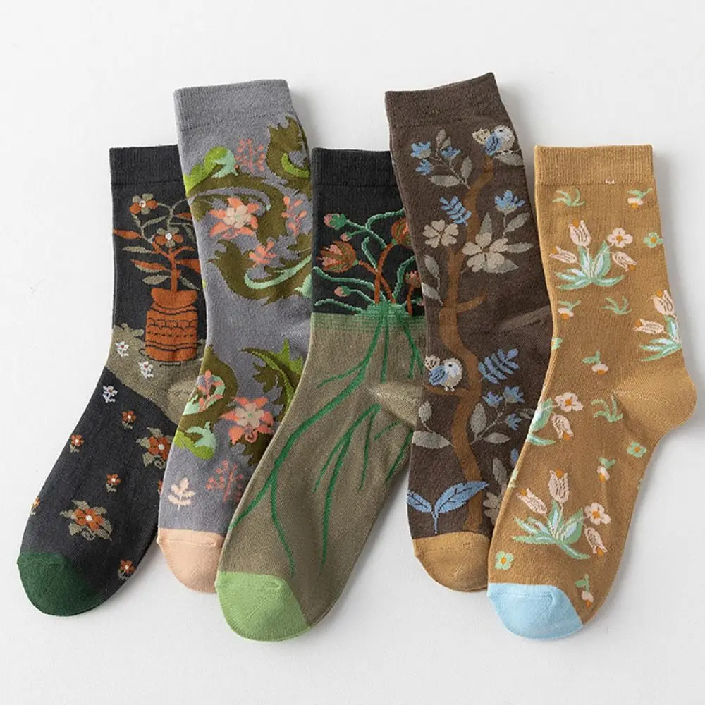 Fashion Revivalism Floral Tube Socks Flower Thin Girls Mid-calf Socks Streetwear Hosiery Retro Style Sock Women Girl
Fashion Revivalism Floral Tube Socks Flower Thin Girls Mid-calf Socks Streetwear Hosiery Retro Style Sock Women Girl