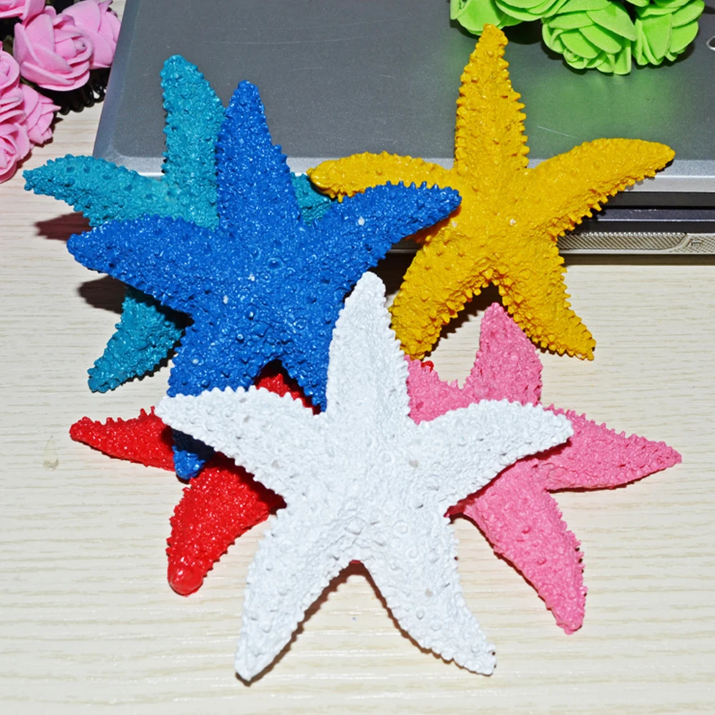 5 Pcs Resin Sea Star Fish Tank Decor Eco Friendly Aquarium naments Reusable Safe Pentagram Vase Wall Pebble Road Flower Pot Pet
5 Pcs Resin Sea Star Fish Tank Decor Eco Friendly Aquarium naments Reusable Safe Pentagram Vase Wall Pebble Road Flower Pot Pet