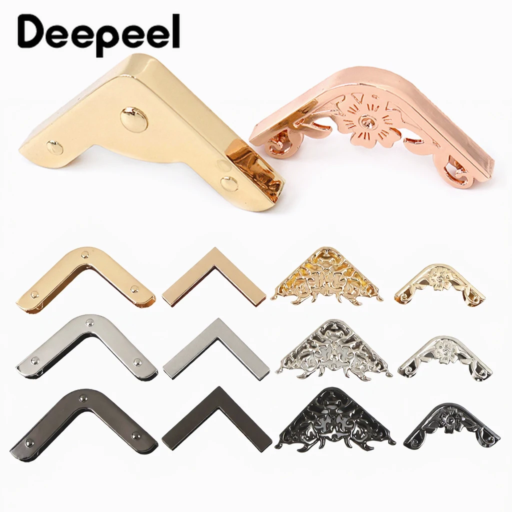 5/10Pcs Metal Corner Buckles Bag Edge Protective Clasp Handbags Decoration Buckle Bags End Clips Screw DIY Hardware Accessories
5/10Pcs Metal Corner Buckles Bag Edge Protective Clasp Handbags Decoration Buckle Bags End Clips Screw DIY Hardware Accessories