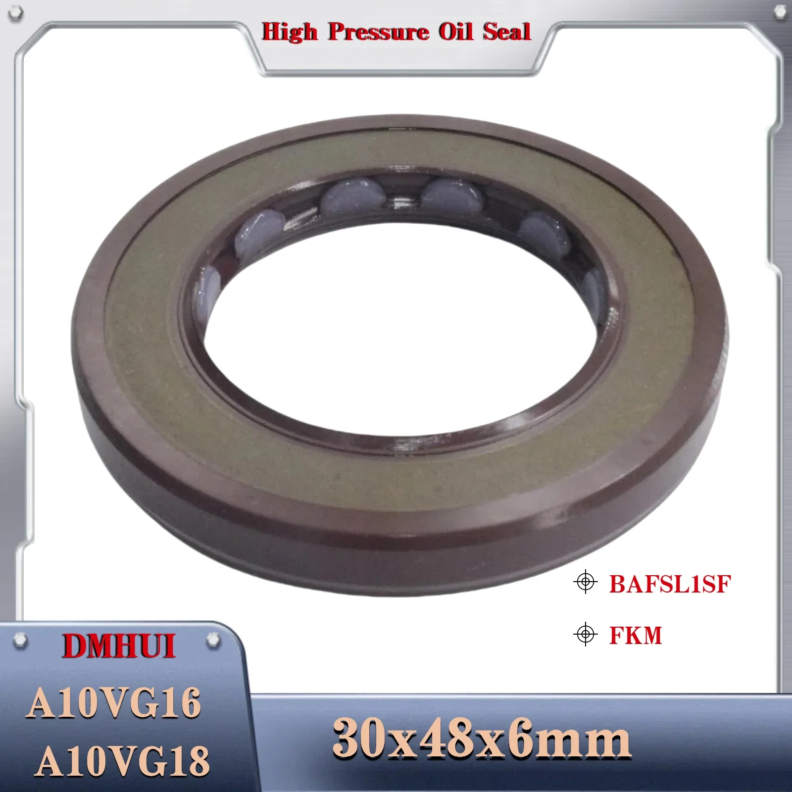 30x48x6 for Rexroth hydraulic pump A10VG16 shaft oil seal BAFSL1SF A10VG16 A10VG18, R902600429 R902600114 30X48X6
30x48x6 for Rexroth hydraulic pump A10VG16 shaft oil seal BAFSL1SF A10VG16 A10VG18, R902600429 R902600114 30X48X6