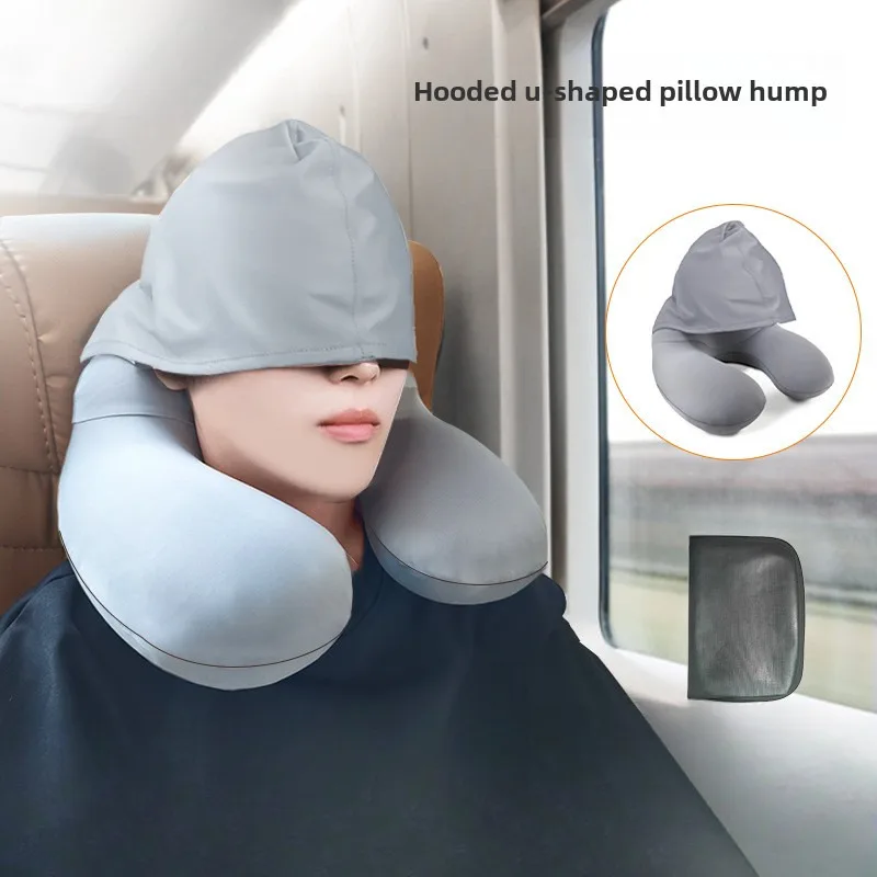 Inflatable Travel Pillow U Shaped Neck Protection Detachable Washable Quick Fill With Storage Bag And Hat Airplane Sleeping
Inflatable Travel Pillow U Shaped Neck Protection Detachable Washable Quick Fill With Storage Bag And Hat Airplane Sleeping