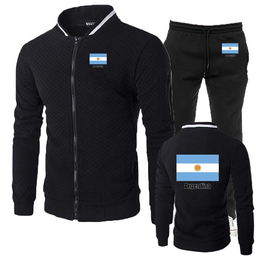 2026 Argentine Flag Print Spring And Autumn Men's New Football Team Print Zipper Cardigan Causal Sweatpants Harajuku Suit
2026 Argentine Flag Print Spring And Autumn Men's New Football Team Print Zipper Cardigan Causal Sweatpants Harajuku Suit