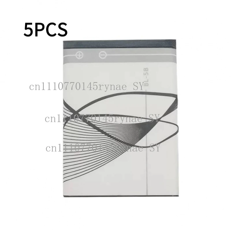 BL-5B Replacement Battery 1200mAh Li-ion Fits Nokia 5200 5300 3220 3230 6131 6230 6630 N80 N90
BL-5B Replacement Battery 1200mAh Li-ion Fits Nokia 5200 5300 3220 3230 6131 6230 6630 N80 N90
