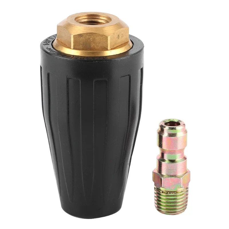 High Pressure Washer Turbo Nozzle 3600PSI 1/4in Rotating Spray Tip Quick Connect Cleaning Tool3.5 GPM
High Pressure Washer Turbo Nozzle 3600PSI 1/4in Rotating Spray Tip Quick Connect Cleaning Tool3.5 GPM