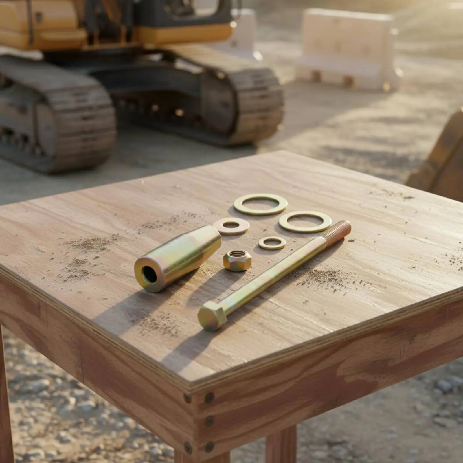 Attachment Hinge Fastener Set Steel Excavator Attachment Fastener Kit Heavy Equipment Parts for Repair, Maintenance
Attachment Hinge Fastener Set Steel Excavator Attachment Fastener Kit Heavy Equipment Parts for Repair, Maintenance