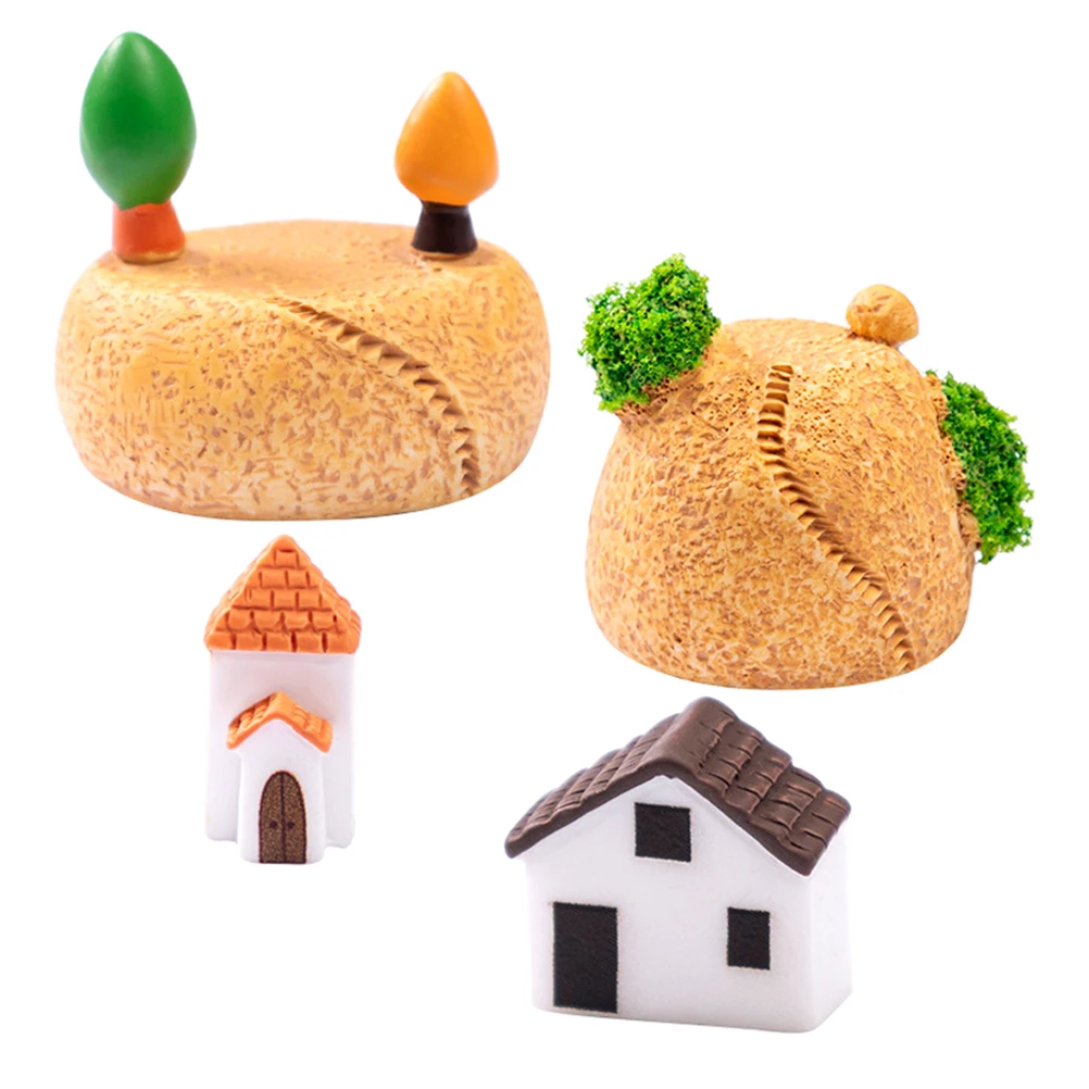 1 set Mini Resin House Small Decoration Micro Landscape Sculpture Miniature Garden Ornament DIY Craft Accessories
1 set Mini Resin House Small Decoration Micro Landscape Sculpture Miniature Garden Ornament DIY Craft Accessories
