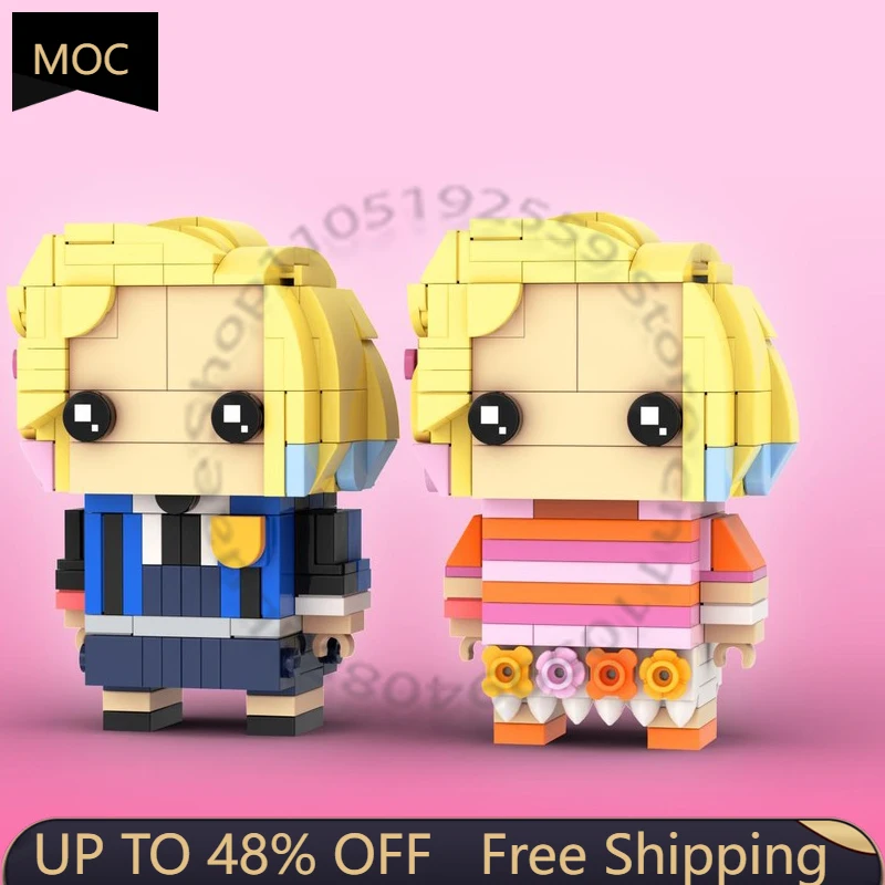 Набор из 424 деталей: минифигурка девочки, модульный конструктор MOC, креативный дизайн, развивающие строительные блоки, DIY, подарок для мальчиков на праздники
Набор из 424 деталей: минифигурка девочки, модульный конструктор MOC, креативный дизайн, развивающие строительные блоки, DIY, подарок для мальчиков на праздники