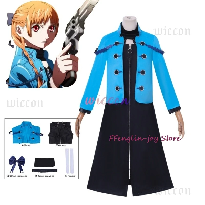 New Anime VIRGIN PUNK Girl Ubu Kanpi Cosplay Costume Blue Coat Roleplay Outfit Carnival Halloween Role Clothing
New Anime VIRGIN PUNK Girl Ubu Kanpi Cosplay Costume Blue Coat Roleplay Outfit Carnival Halloween Role Clothing