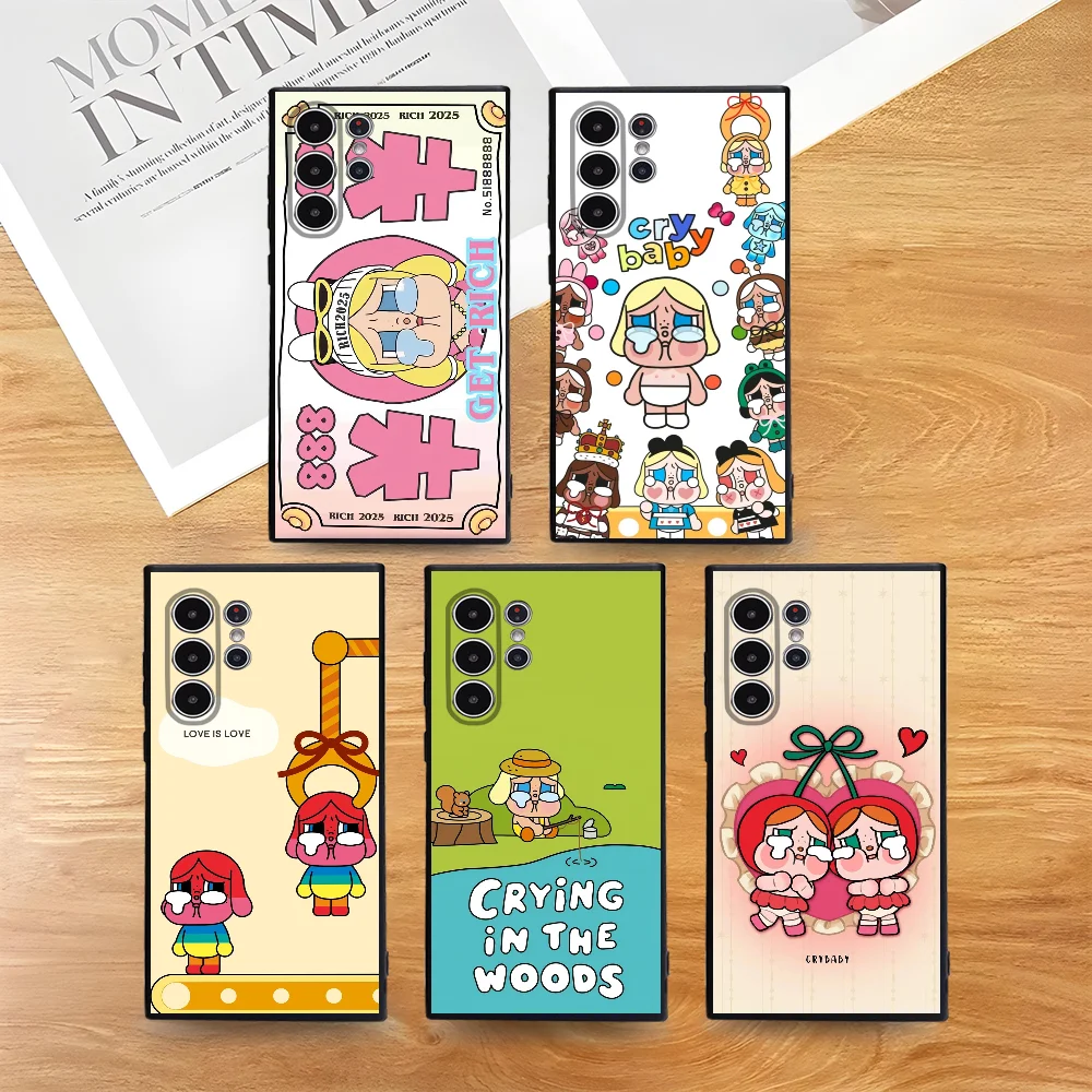 Cute C-Crybaby Doll Phone Case For Samsung Galaxy S25 S24 S22 S23 Ultra S21 S20 Plus 5G Frosted Non-Slip Full Cover Soft Case
Cute C-Crybaby Doll Phone Case For Samsung Galaxy S25 S24 S22 S23 Ultra S21 S20 Plus 5G Frosted Non-Slip Full Cover Soft Case