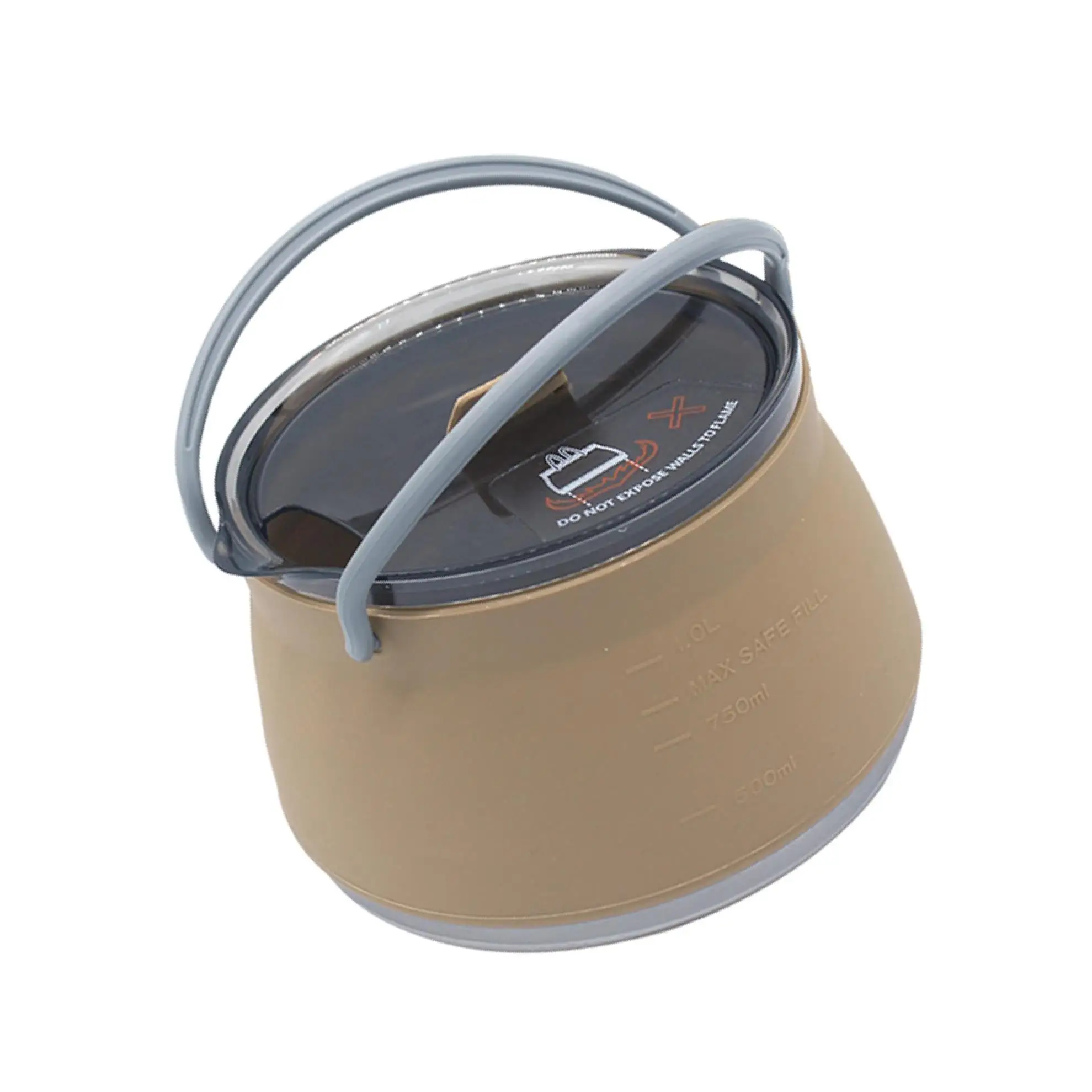 Collapsible Camping Silicone Cook Pot Travel Foldable Kettle Tea Pot
Collapsible Camping Silicone Cook Pot Travel Foldable Kettle Tea Pot