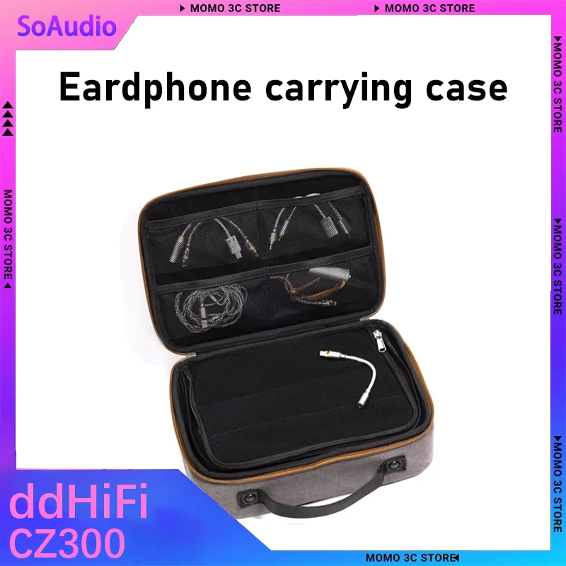 DD ddHiFi CZ300 Portable Large-Capacity Multiple Spaces HiFi Storage Bag Made of Retro Grey 16A Waterproof Cotton Canvas
DD ddHiFi CZ300 Portable Large-Capacity Multiple Spaces HiFi Storage Bag Made of Retro Grey 16A Waterproof Cotton Canvas