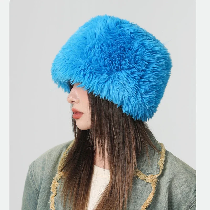Ins New Cute Y2K Plush Bucket Hats for Women Autumn Winter Korean Thickened Fashion Plush Ski Caps for Women Drop Shipping
Ins New Cute Y2K Plush Bucket Hats for Women Autumn Winter Korean Thickened Fashion Plush Ski Caps for Women Drop Shipping