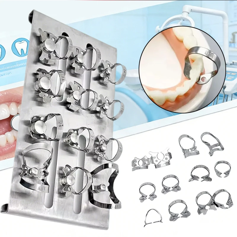 Dental Rubber Dam Frame Stainless Steel Clamp Barrier Clip Holder for Endodontic Procedure Tool
Dental Rubber Dam Frame Stainless Steel Clamp Barrier Clip Holder for Endodontic Procedure Tool