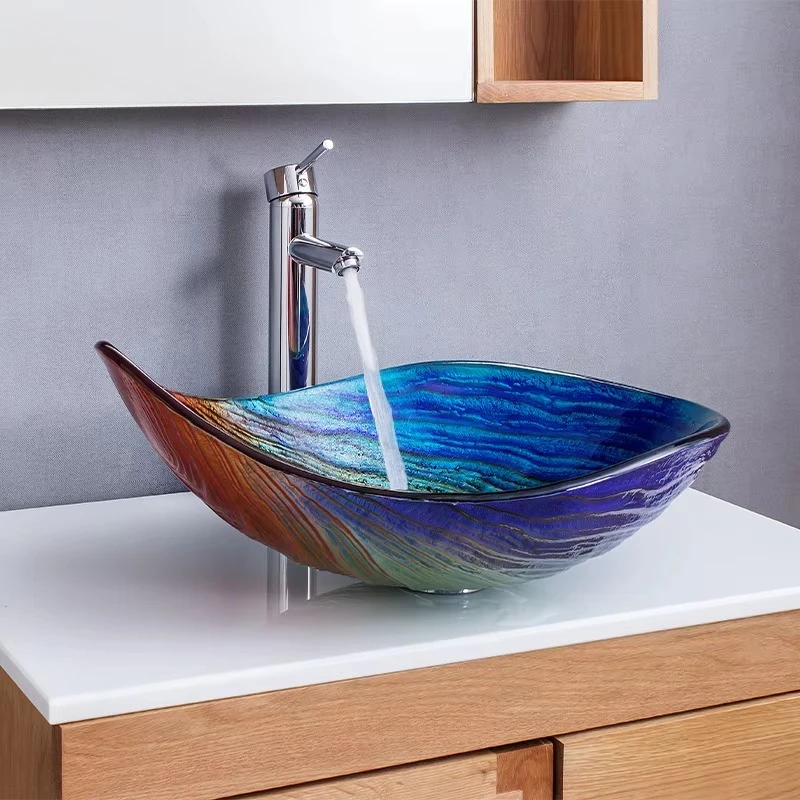 With Chrome Faucet Colors Art Vessel Toilet Vanity Table Top Lavatory Cabinet Countertop Faucets Luxury Bathroom Sinks
With Chrome Faucet Colors Art Vessel Toilet Vanity Table Top Lavatory Cabinet Countertop Faucets Luxury Bathroom Sinks