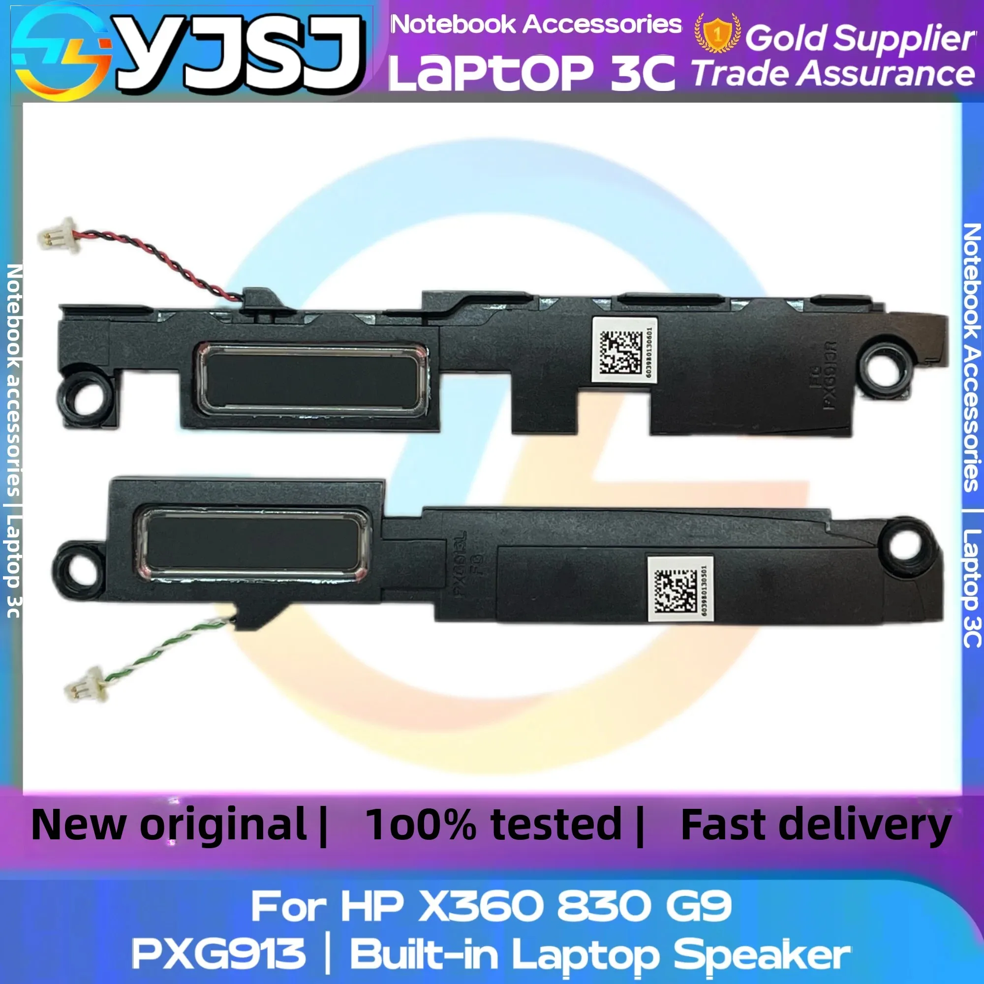 New Original Laptop Notebook Audio Speaker For HP X360 830 G9 built-in left and right speakers PXG913
New Original Laptop Notebook Audio Speaker For HP X360 830 G9 built-in left and right speakers PXG913