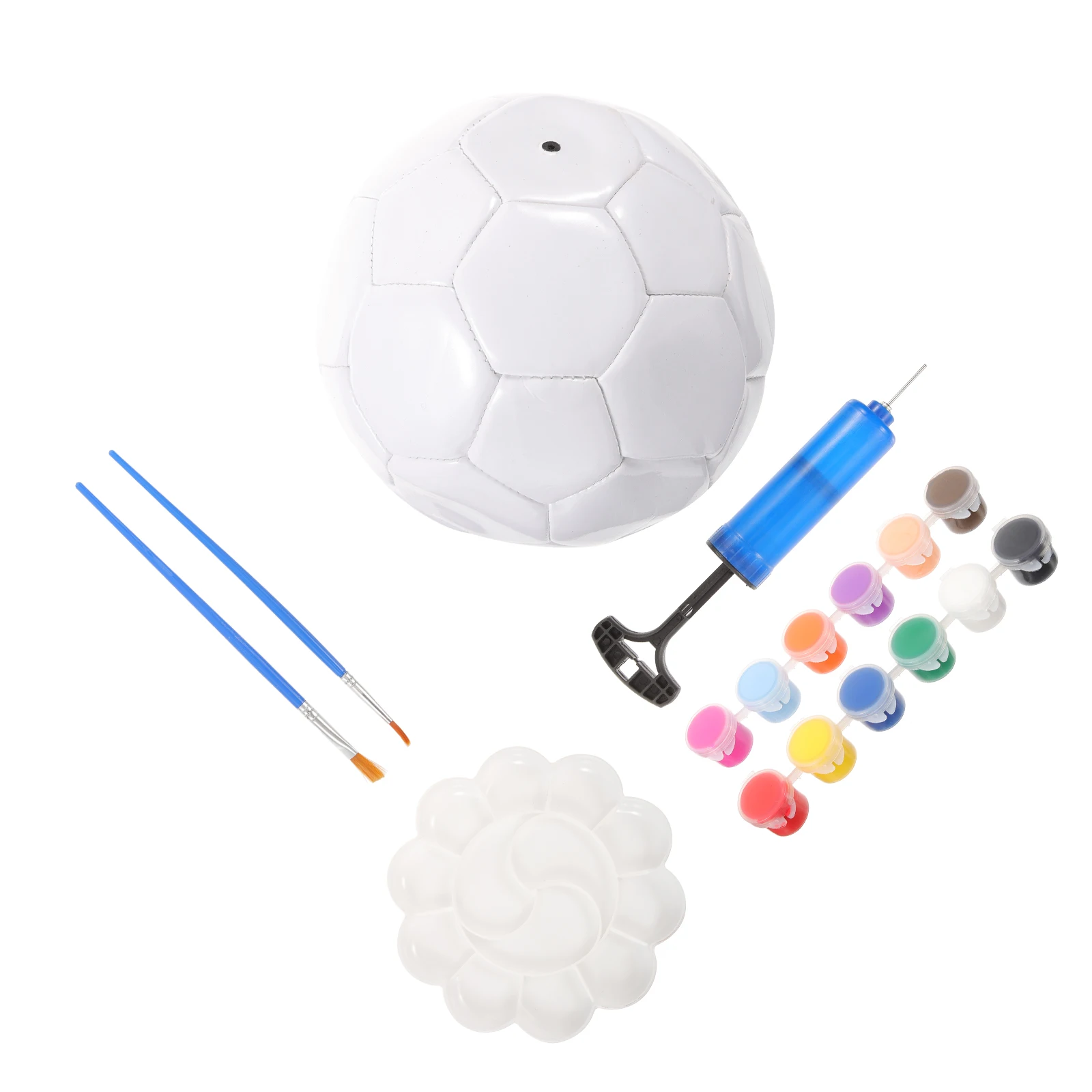 Signature Soccer Painting Material Package Football Diy Blank Craft Graffiti for Crafts Unfinished Plastic Parent- Hand
Signature Soccer Painting Material Package Football Diy Blank Craft Graffiti for Crafts Unfinished Plastic Parent- Hand