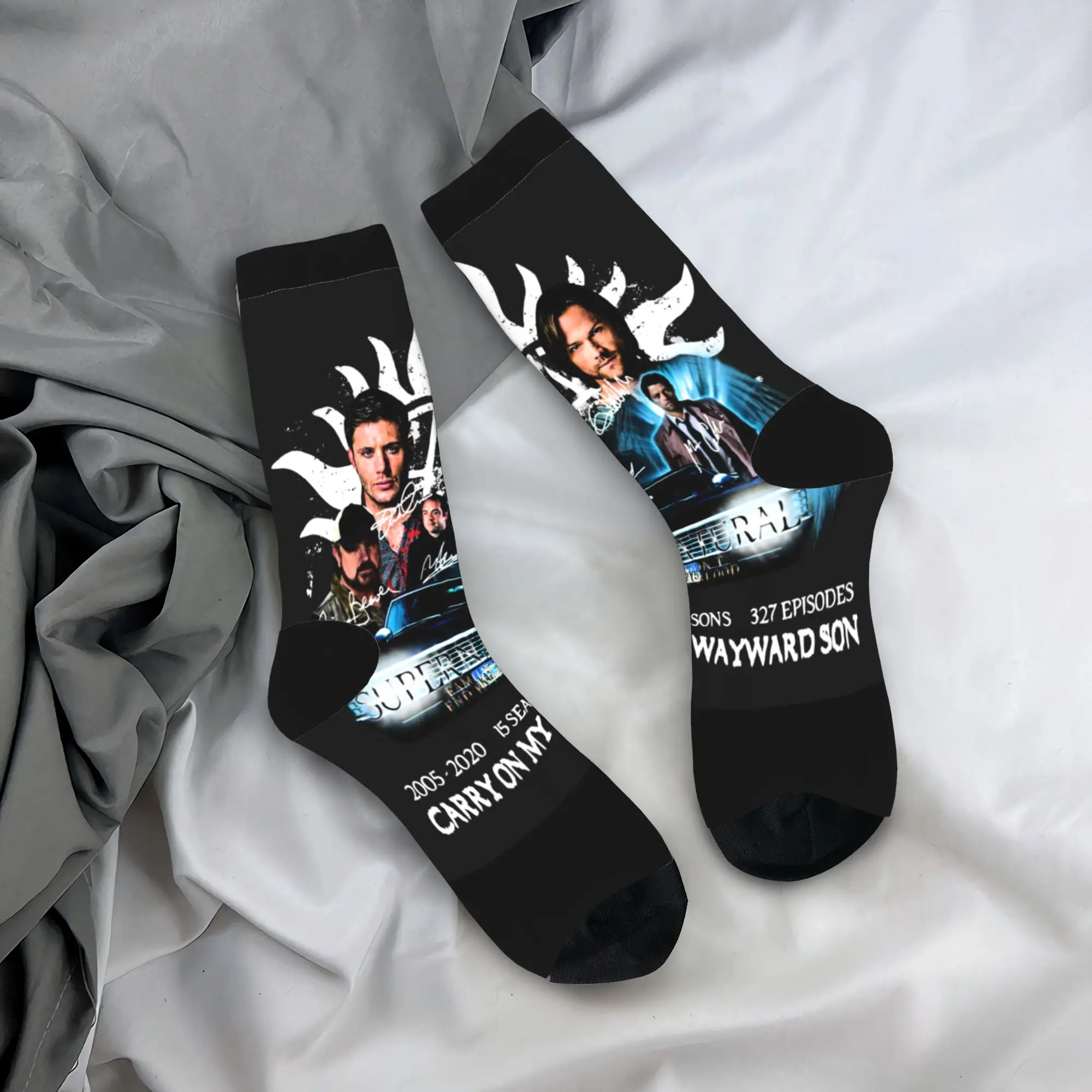 Supernatural Religious Mythology Socks Spring Stockings Gothic Adults Men Breathable Socks Design Cycling Anti-Slip Socks
Supernatural Religious Mythology Socks Spring Stockings Gothic Adults Men Breathable Socks Design Cycling Anti-Slip Socks