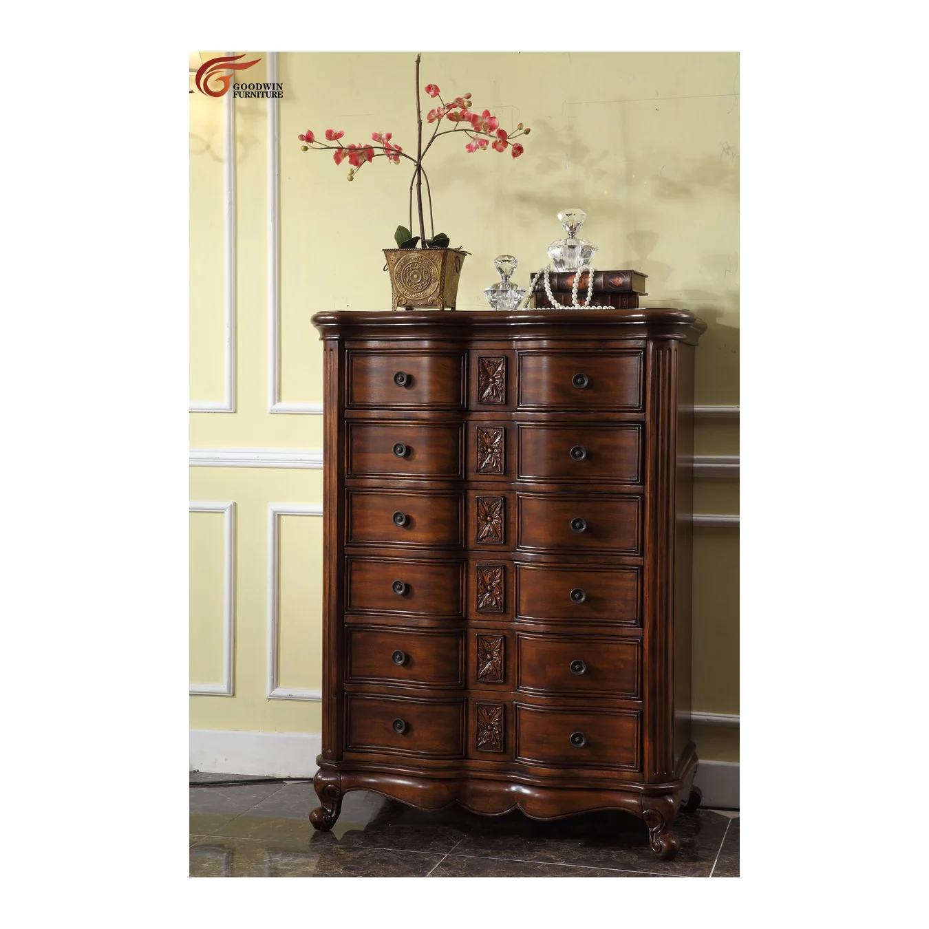 Newest Design High Quality Wooden Bedroom Furniture Bedroom Decor Drawer Chest GF01.3
Newest Design High Quality Wooden Bedroom Furniture Bedroom Decor Drawer Chest GF01.3