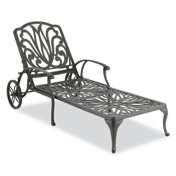 2026 Outdoor Metal Furniture Cast Aluminum Sun Lounger Beach Sunbed Garden Sun Lounger Chair
2026 Outdoor Metal Furniture Cast Aluminum Sun Lounger Beach Sunbed Garden Sun Lounger Chair