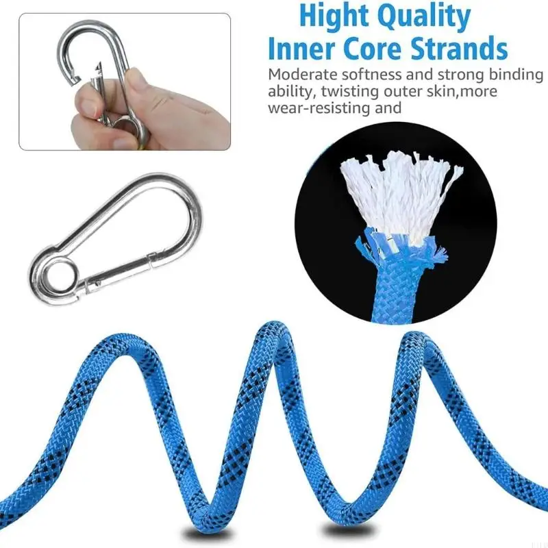F1FD Nylon Tow Rope Sled Cart Pull Rope with Handle Wakeboard Tow Rope Easy to Use
F1FD Nylon Tow Rope Sled Cart Pull Rope with Handle Wakeboard Tow Rope Easy to Use