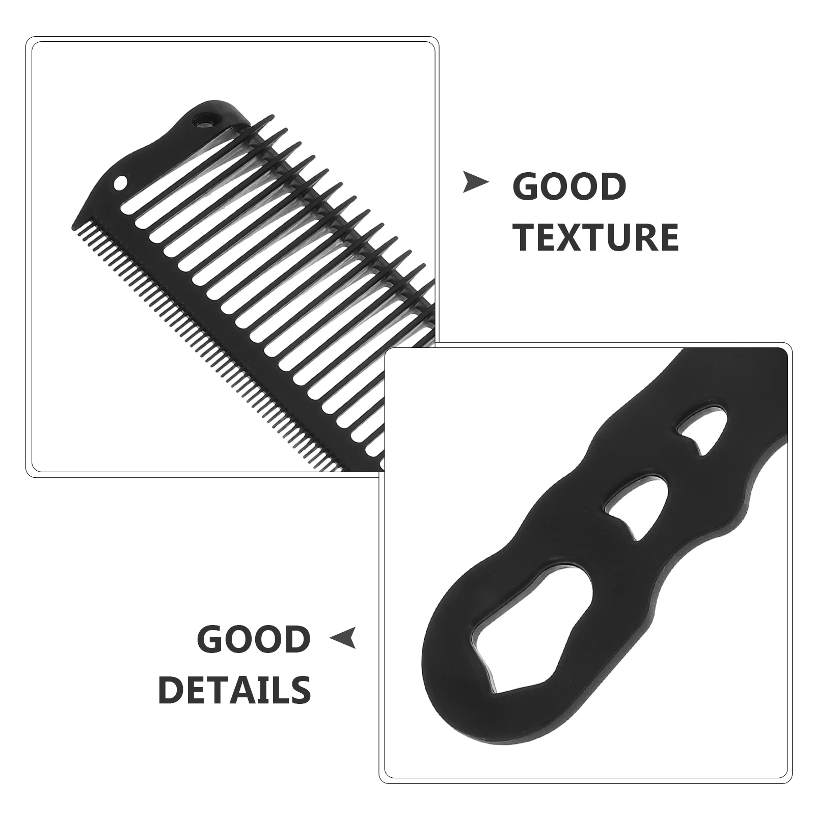 Anti-Static Salon Safety Hair Styling Detangling For Men Wet Hair Cutting Barber Comb Professional Parting Comb For Braiding
Anti-Static Salon Safety Hair Styling Detangling For Men Wet Hair Cutting Barber Comb Professional Parting Comb For Braiding