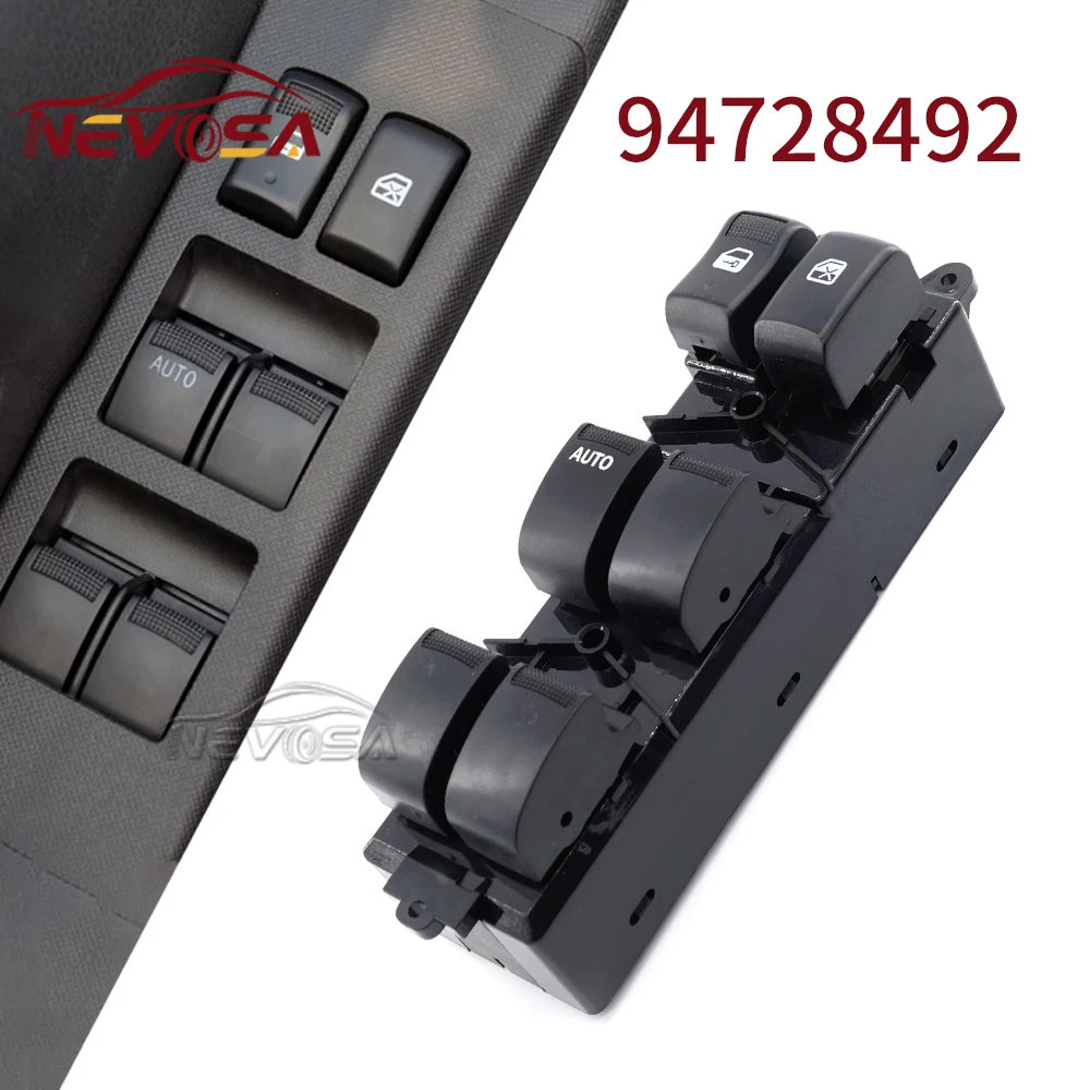 NEVOSA For Isuzu D-Max Dmax Pickup 2012-2019 HOLDEN COLORADO MU-X Power Window Control Switch Glass Button 8-97417469-0 94728492
NEVOSA For Isuzu D-Max Dmax Pickup 2012-2019 HOLDEN COLORADO MU-X Power Window Control Switch Glass Button 8-97417469-0 94728492