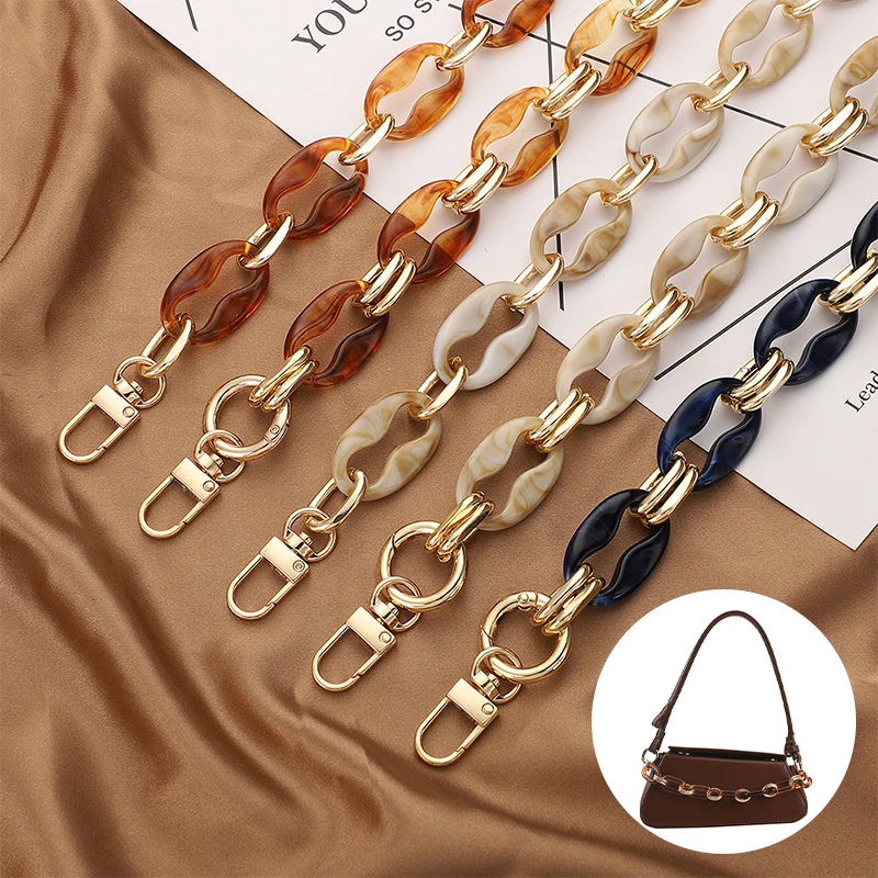 New Acrylic Bag Chain Bag Strap Removable Bag Accessories Women's Chain Of Bags Purse Chain Fishbone Chain
New Acrylic Bag Chain Bag Strap Removable Bag Accessories Women's Chain Of Bags Purse Chain Fishbone Chain