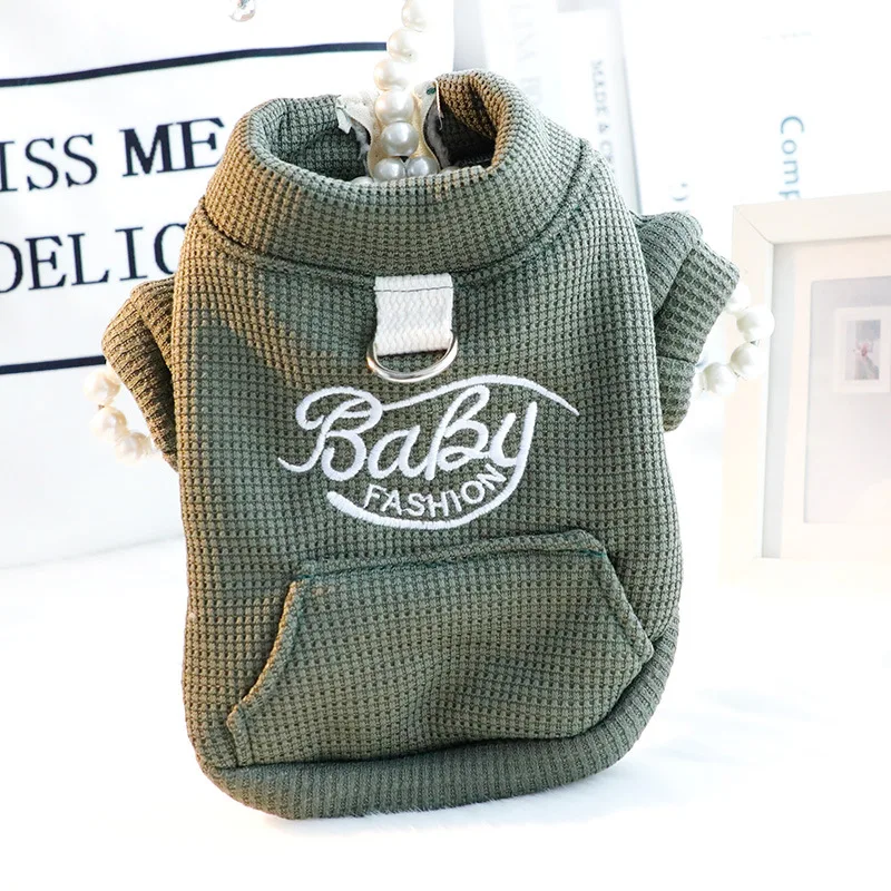 Fashion Baby Dog Hoodies Traction Pet Dog Clothes Trendy Letter Clothe Casual Warm Soft Collar Costume Autumn Winter Accessories
Fashion Baby Dog Hoodies Traction Pet Dog Clothes Trendy Letter Clothe Casual Warm Soft Collar Costume Autumn Winter Accessories