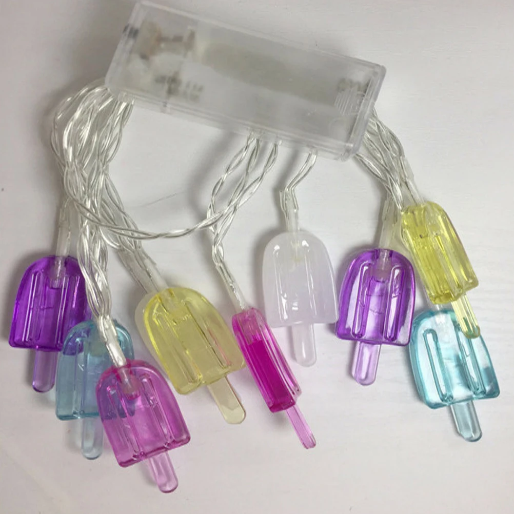 2M 10 Lights Led Popsicle Ice Cream Lamp Waterproof Holiday Wedding Party Decoration Warm White Festival Christmas
2M 10 Lights Led Popsicle Ice Cream Lamp Waterproof Holiday Wedding Party Decoration Warm White Festival Christmas