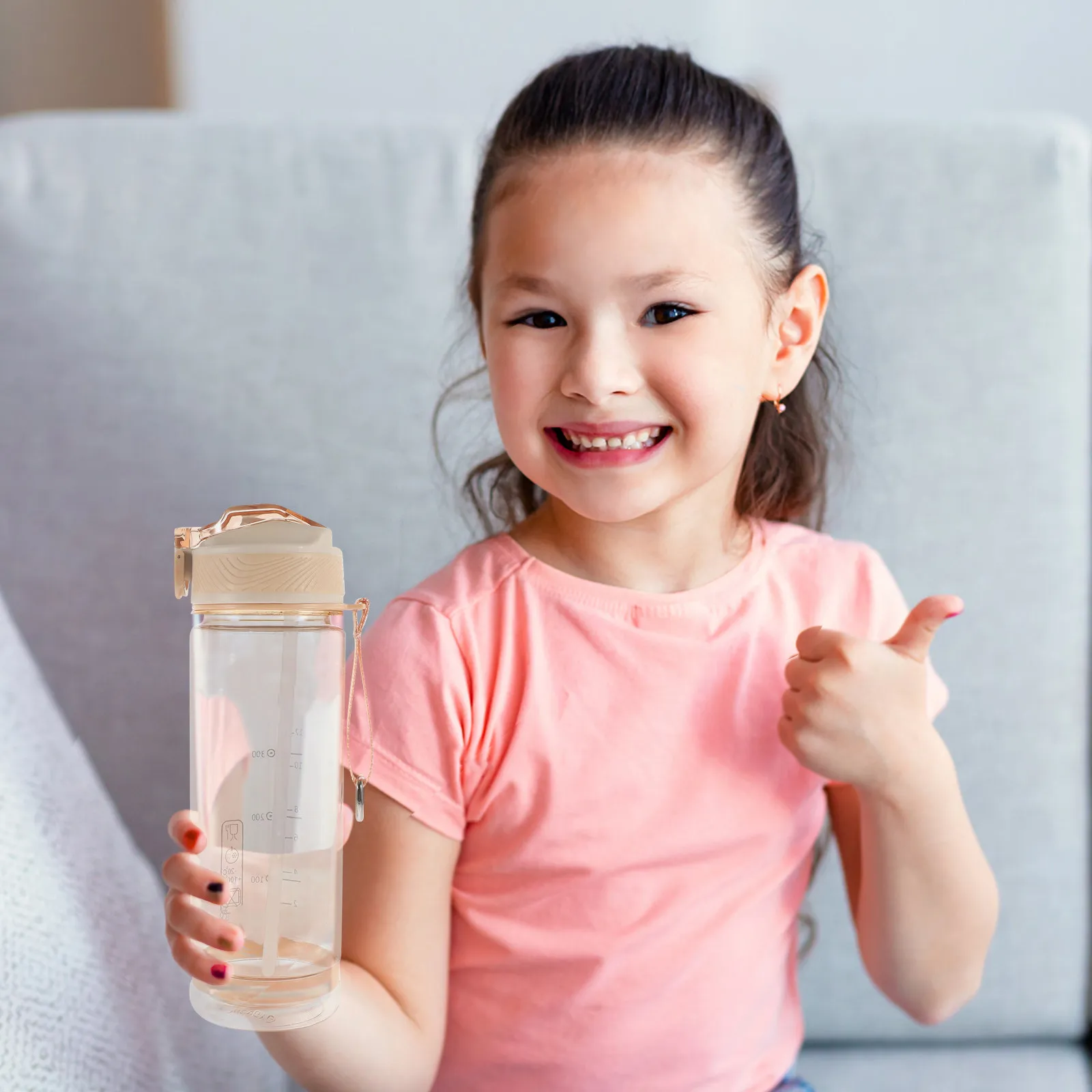 Kids Cup Flip Top Leak Proof Toddler Water Bottle Safety Design for Independent Drinking Indoor
Kids Cup Flip Top Leak Proof Toddler Water Bottle Safety Design for Independent Drinking Indoor
