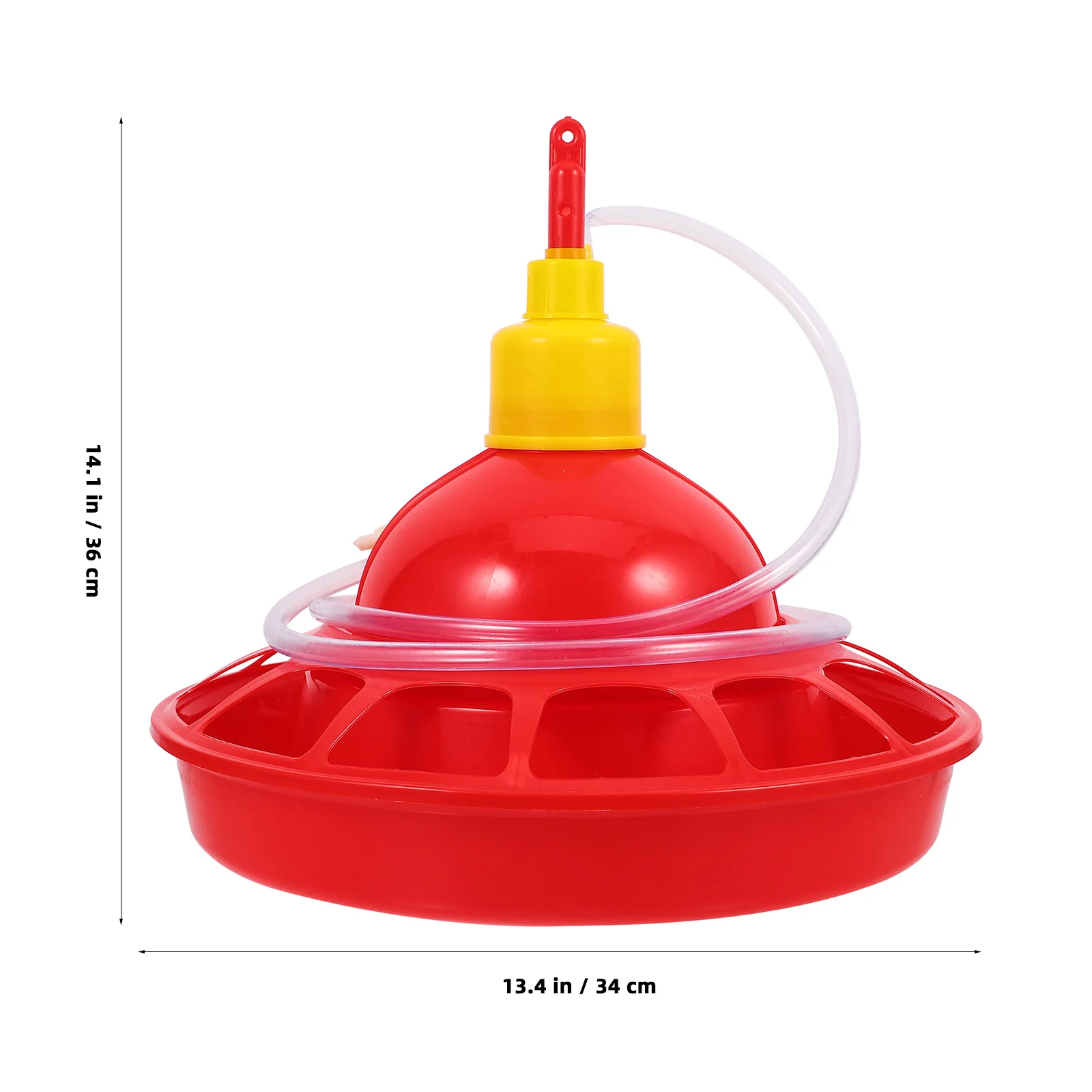 Chick Feeder Poultry Water Feeder Durable Stable Plastic Automatic Poultry Drinking Water Container Feeding Supplies for Birds 
Chick Feeder Poultry Water Feeder Durable Stable Plastic Automatic Poultry Drinking Water Container Feeding Supplies for Birds