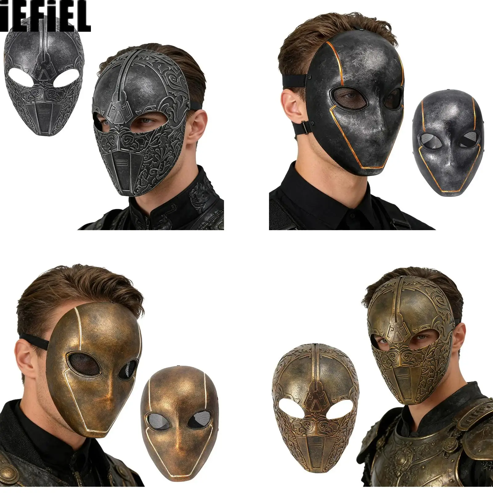 Warrior Cosplay Mask Home Decoration for Halloween Masquerade Carnival Theme Party Role Play Costume Ball
Warrior Cosplay Mask Home Decoration for Halloween Masquerade Carnival Theme Party Role Play Costume Ball