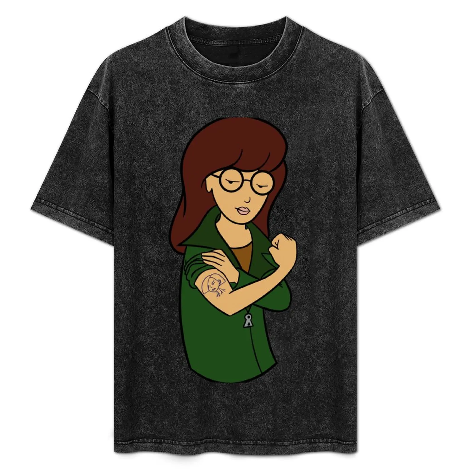 Daria with Jane tattoo T-Shirt Summer Holiday Casual Tee
Daria with Jane tattoo T-Shirt Summer Holiday Casual Tee
