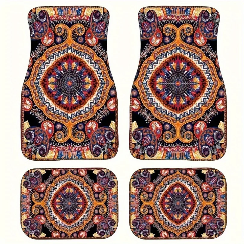 Vintage Nordic Car Floor Mats And Carpet Set Four-piece Cross-border Dirt-resistant Floor Mats
Vintage Nordic Car Floor Mats And Carpet Set Four-piece Cross-border Dirt-resistant Floor Mats