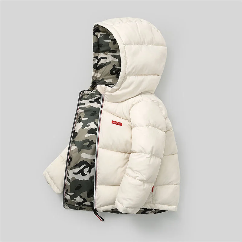 Winter New Thickened Cotton Clothing Children's Down Jacket Double-Sided Wear Boy And Girl Kids Clothes
Winter New Thickened Cotton Clothing Children's Down Jacket Double-Sided Wear Boy And Girl Kids Clothes