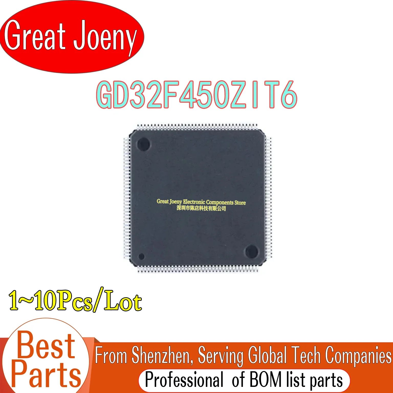 (1-10 Piece)100% New GD32F450 GD32F450ZIT6 IC MCU Chipset LQFP-144 Bulk Best Price
(1-10 Piece)100% New GD32F450 GD32F450ZIT6 IC MCU Chipset LQFP-144 Bulk Best Price