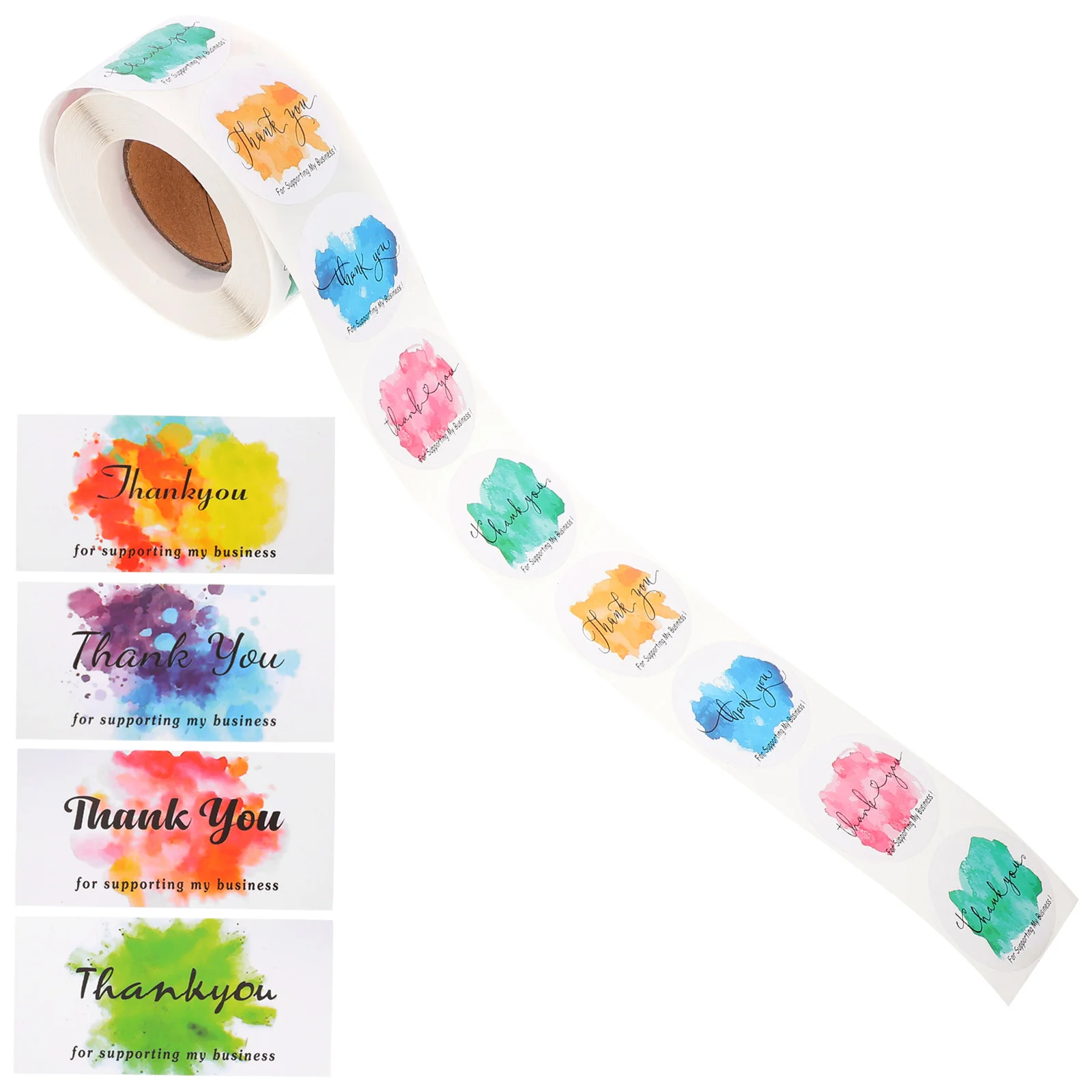 1 set Thank You Stickers 300g White Cards Gift Wrapping Supplies Sealing Decor Personal Business Painting Design Holiday
1 set Thank You Stickers 300g White Cards Gift Wrapping Supplies Sealing Decor Personal Business Painting Design Holiday