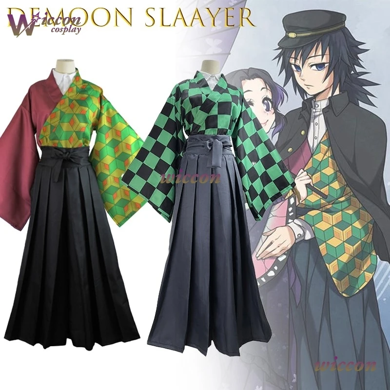 Yume Tanjiro Nezuko Kochou Shinobu Tomioka Giyuu Kanroji Mitsuri Tsuyuri Kanao Косплей Костюм Кимоно Аниме Костюм Парик
Yume Tanjiro Nezuko Kochou Shinobu Tomioka Giyuu Kanroji Mitsuri Tsuyuri Kanao Косплей Костюм Кимоно Аниме Костюм Парик