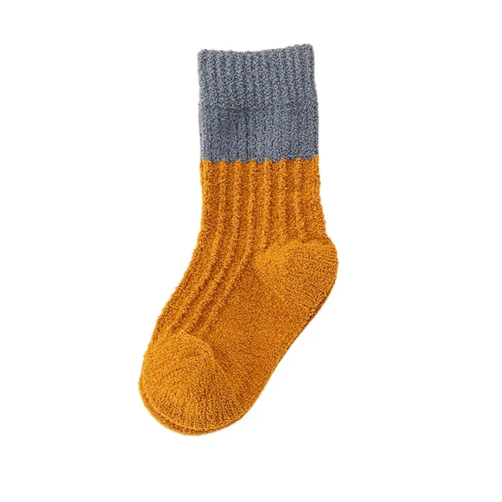 Soft Patchwork Color Indoor Socks Autumn Winter Children Coral Fleece Striped Socks Floor Socks Socks Mid Tube Socks
Soft Patchwork Color Indoor Socks Autumn Winter Children Coral Fleece Striped Socks Floor Socks Socks Mid Tube Socks