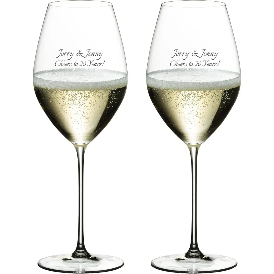 Персонализированные бокалы для шампанского Veritas, набор из 2 хрустальных бокалов для шампанского с гравировкой на 15 унций для шампанского, игристого Wi
Персонализированные бокалы для шампанского Veritas, набор из 2 хрустальных бокалов для шампанского с гравировкой на 15 унций для шампанского, игристого Wi