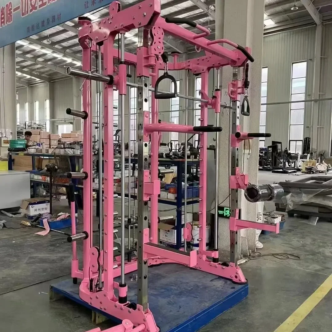 L Коммерческий фитнес-тренажер Многофункциональный тренажер Smith Machine Squat Rack Многофункциональный тренажер
L Коммерческий фитнес-тренажер Многофункциональный тренажер Smith Machine Squat Rack Многофункциональный тренажер