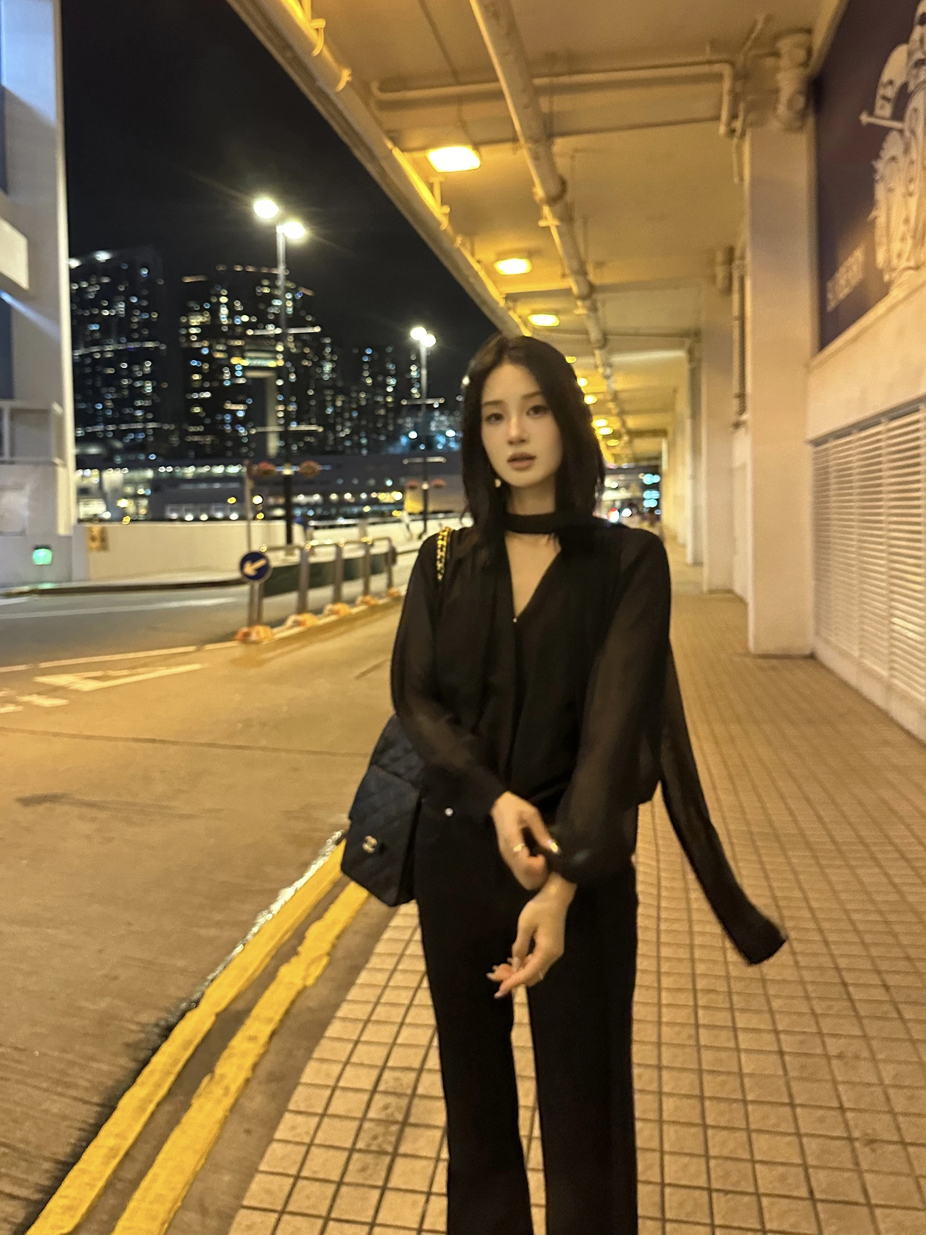 5werkwen Женский длинный све шифон irt V-Ne Sa Commute Sle Удобный для кожи дышащий стандартный крой Китайское производство
5werkwen Женский длинный све шифон irt V-Ne Sa Commute Sle Удобный для кожи дышащий стандартный крой Китайское производство