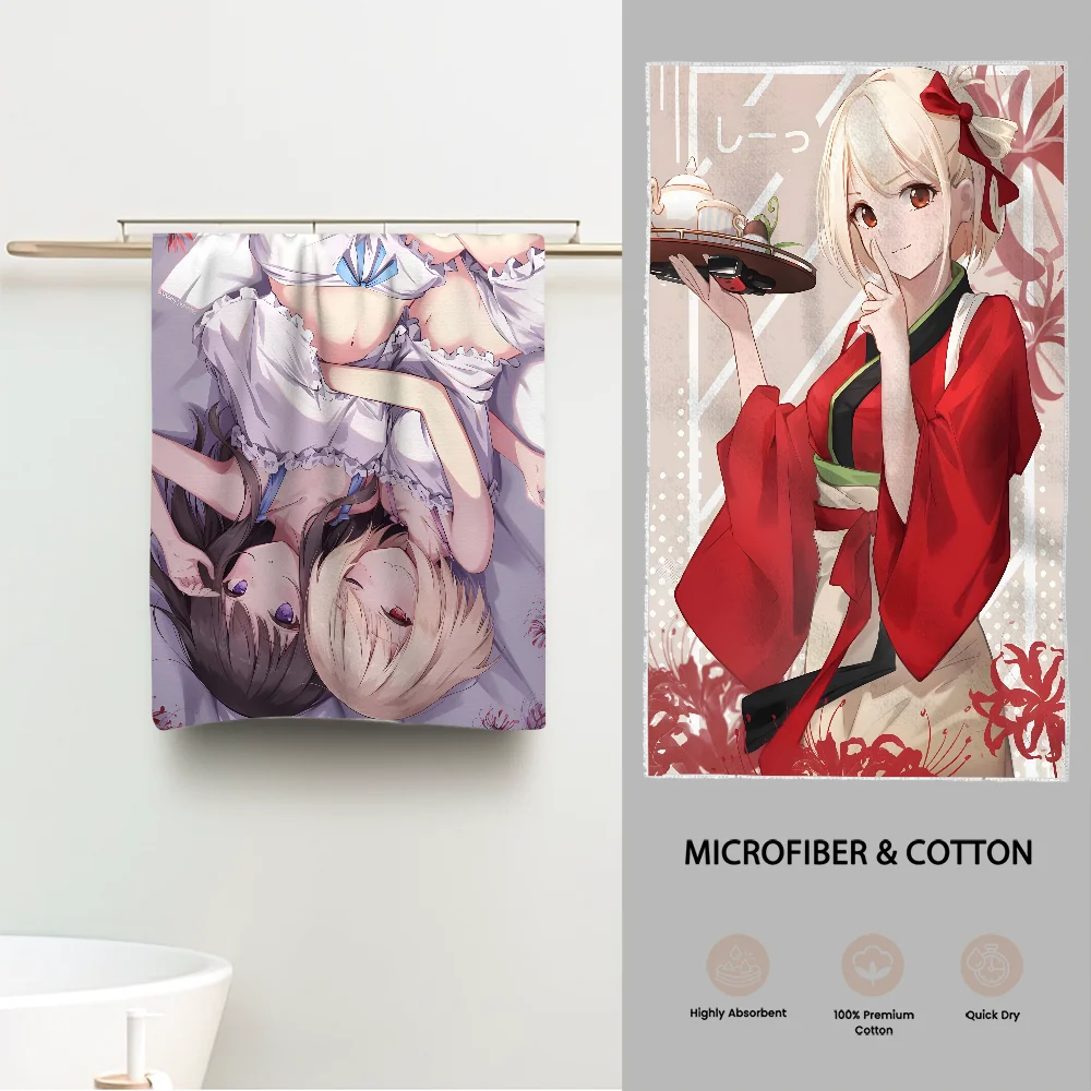 L-Lycoris R-Recoil Anime Luxury Bathroom Hand Towels One Side Cotton One Side Microfiber Personalized Gift Dropshipping
L-Lycoris R-Recoil Anime Luxury Bathroom Hand Towels One Side Cotton One Side Microfiber Personalized Gift Dropshipping