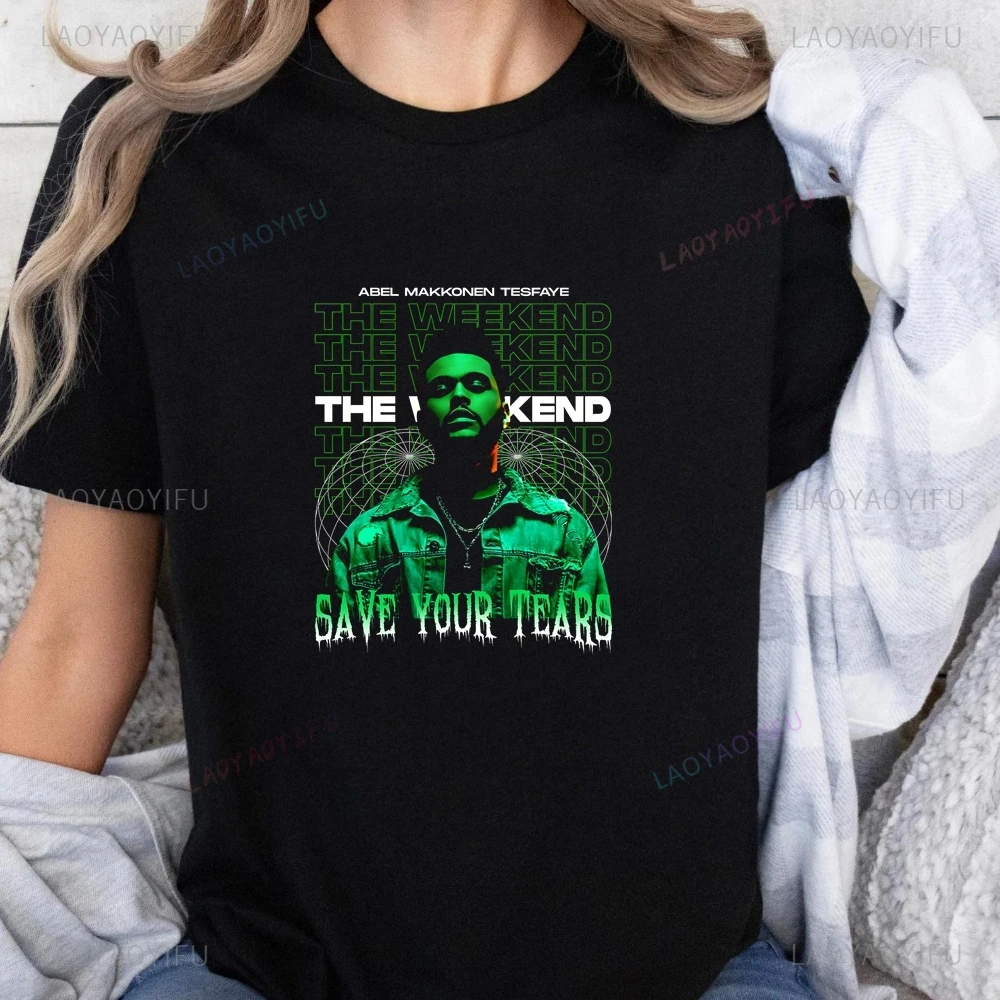 2025 New The Weeknd Printed T-shirt The Weeknd Top Neutral Trend Harajuku Short-sleeved Unisex Shirt Pattern Large T-shirt
2025 New The Weeknd Printed T-shirt The Weeknd Top Neutral Trend Harajuku Short-sleeved Unisex Shirt Pattern Large T-shirt